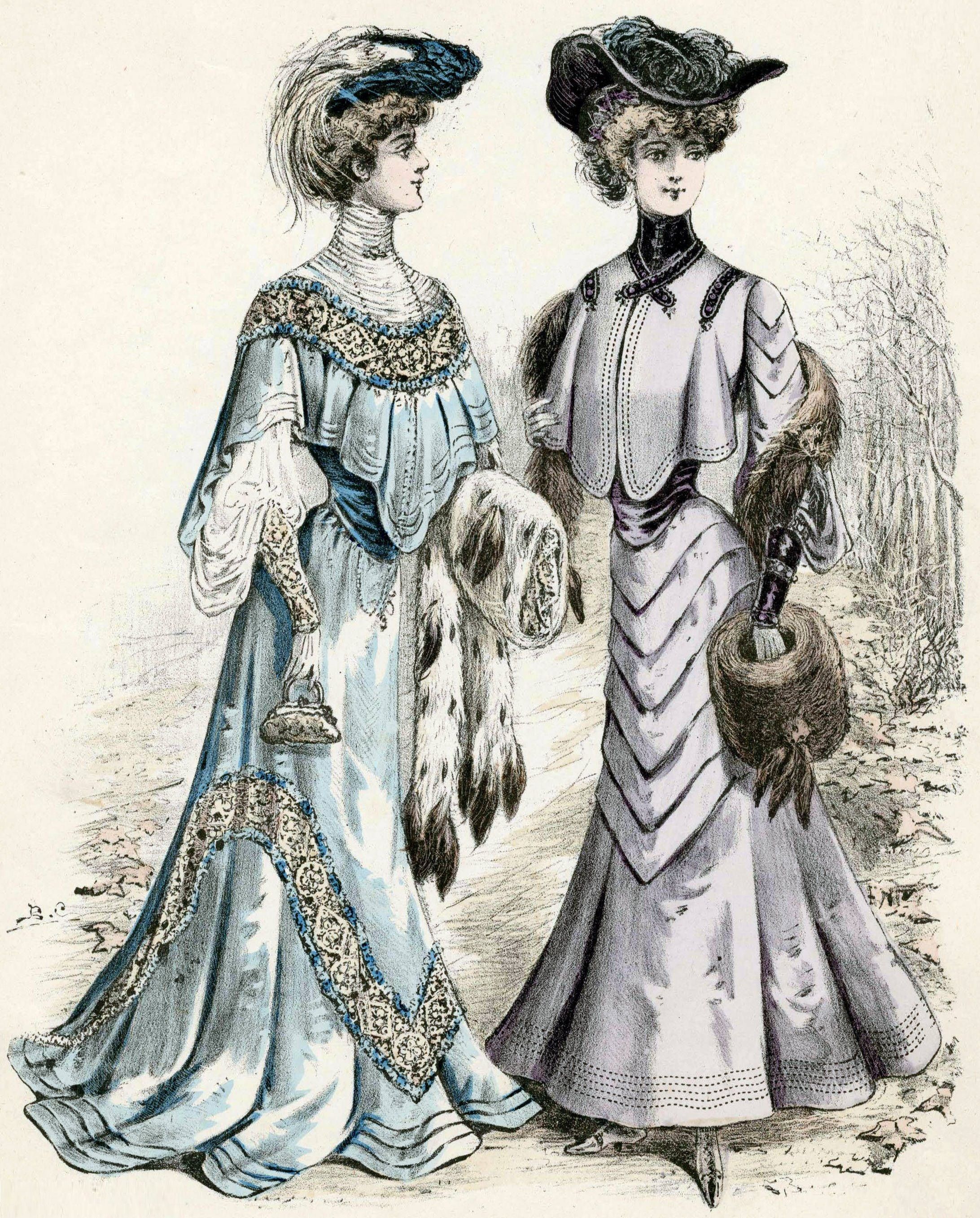 Этикет викторианский, платье? 